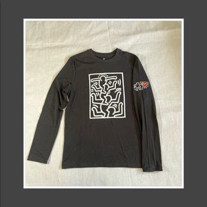 GAP LS Keith Haring Graphic T-shirt